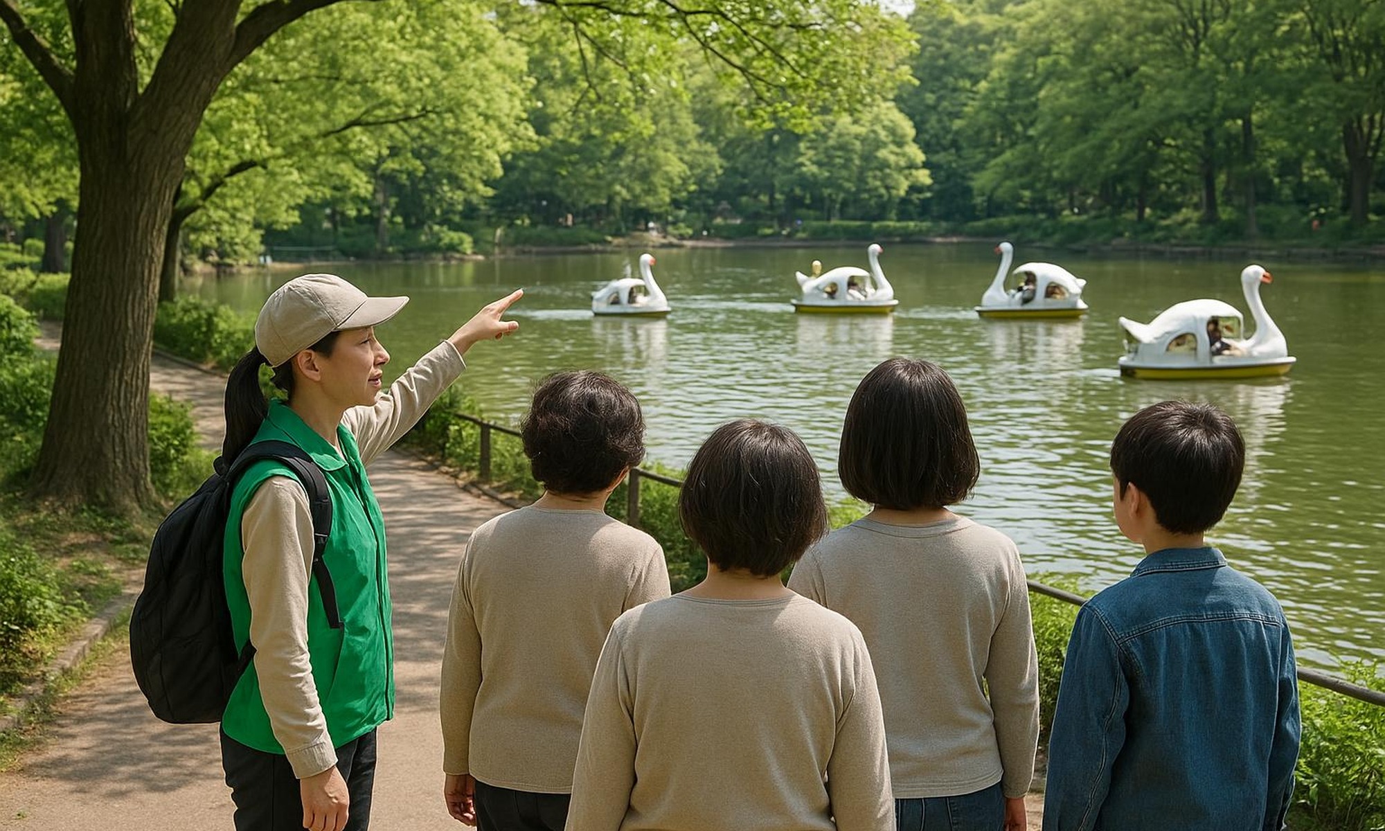 井の頭公園ガイドツアー