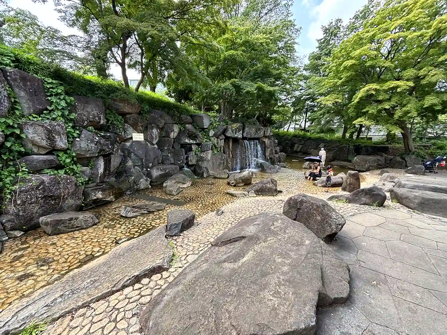 水遊びエリア（多目的広場）