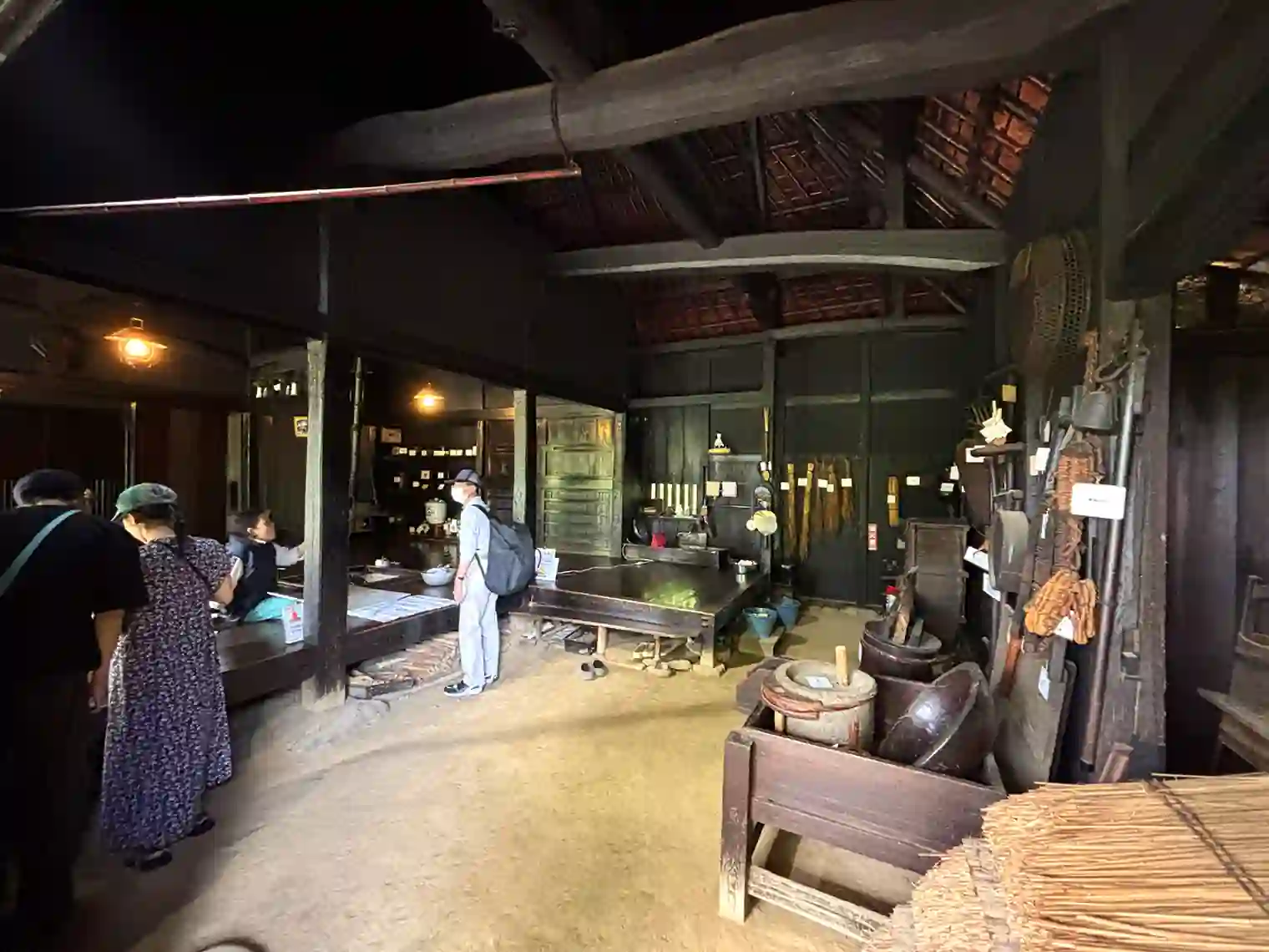重要文化財 旧宮崎家住宅の中