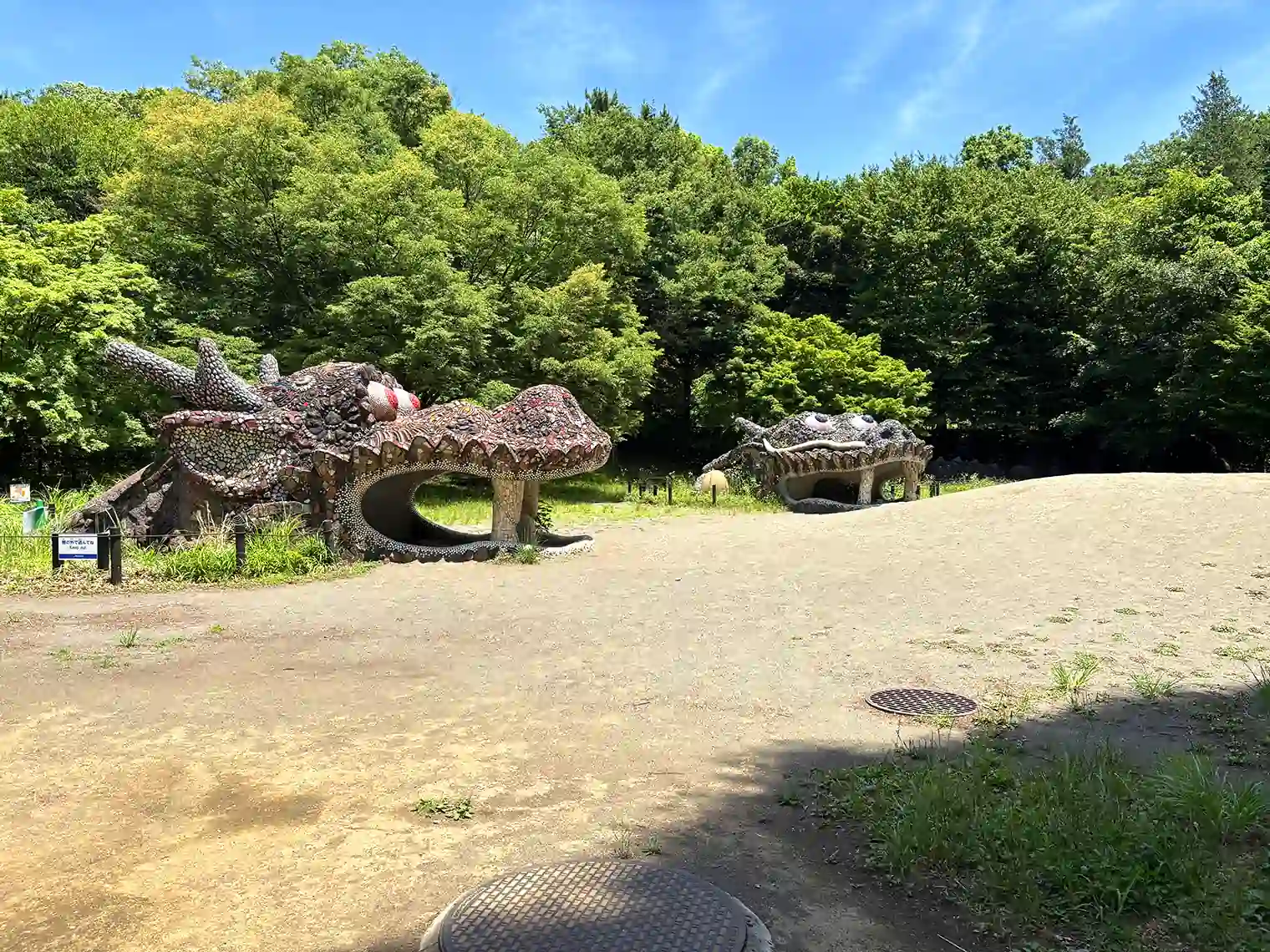 ドラゴンの砂山（こどもの森）