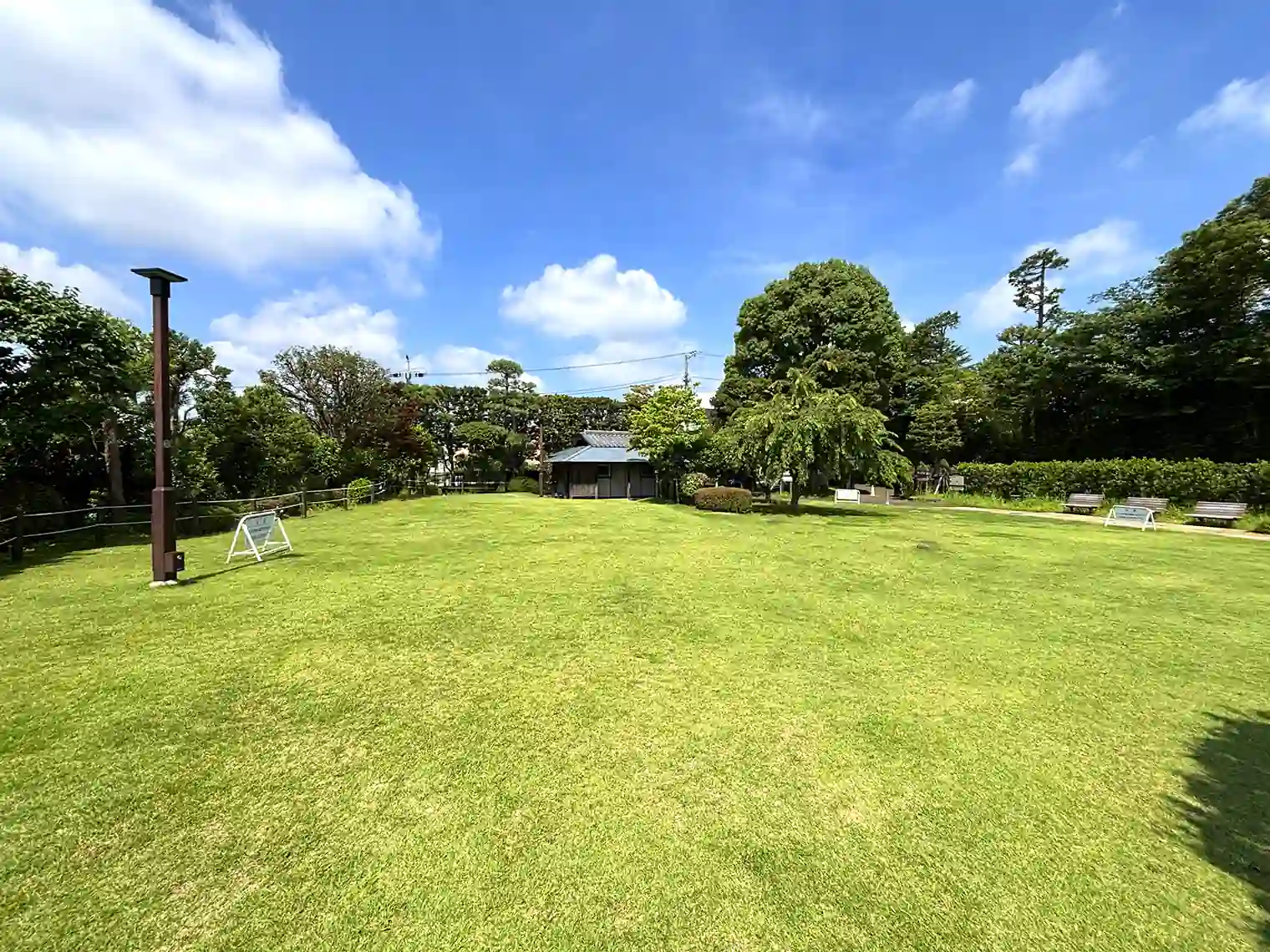 芝生広場（日本庭園）
