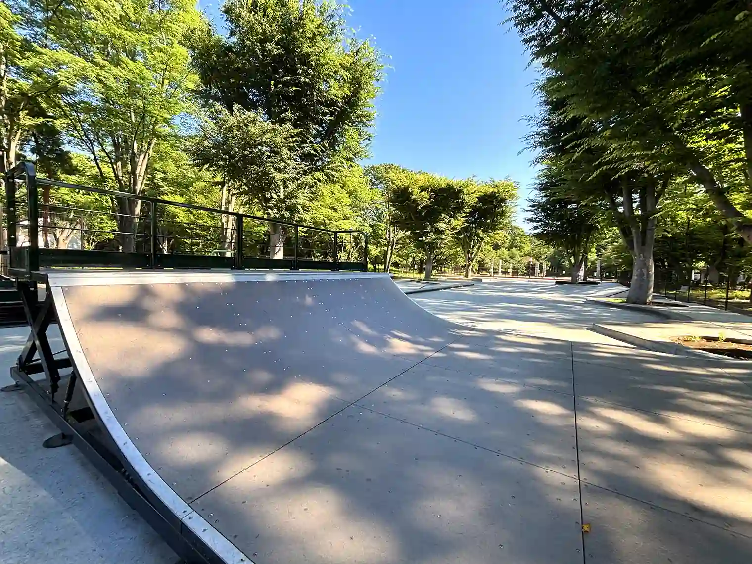 スケートボード広場