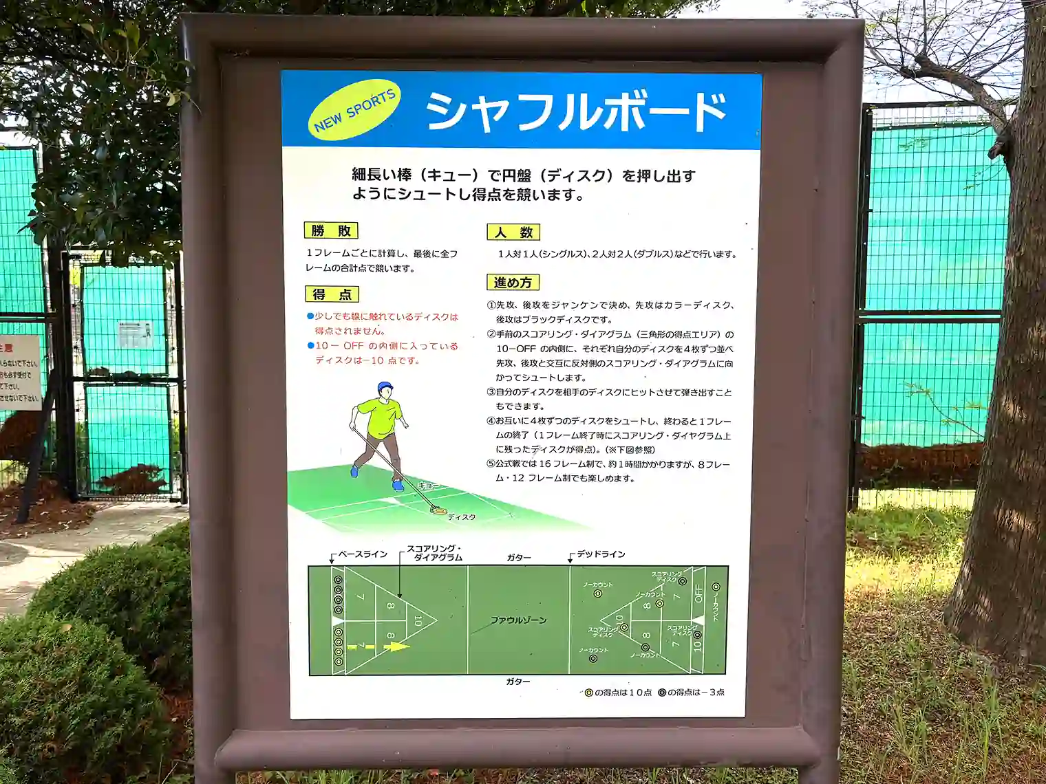 シャフルボード・ルール