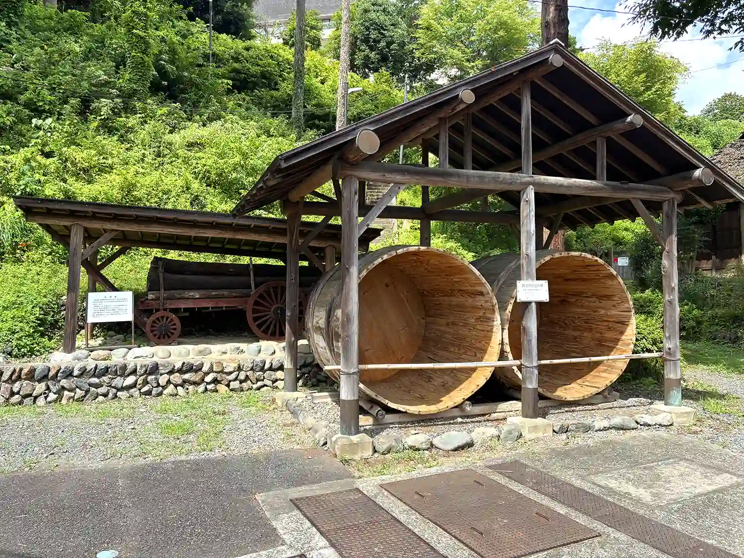 醤油用仕込み樽