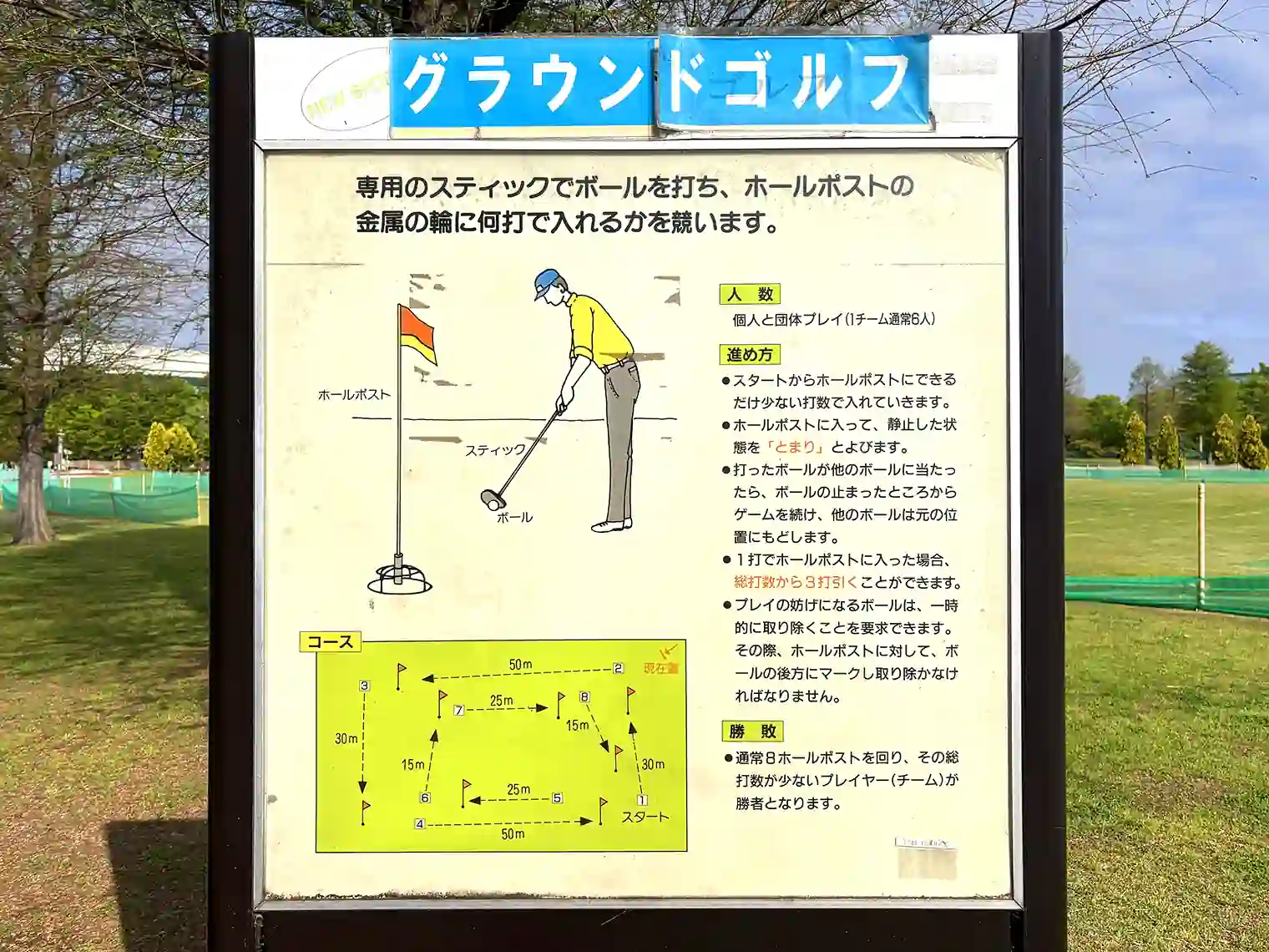 グランドゴルフ・ルール