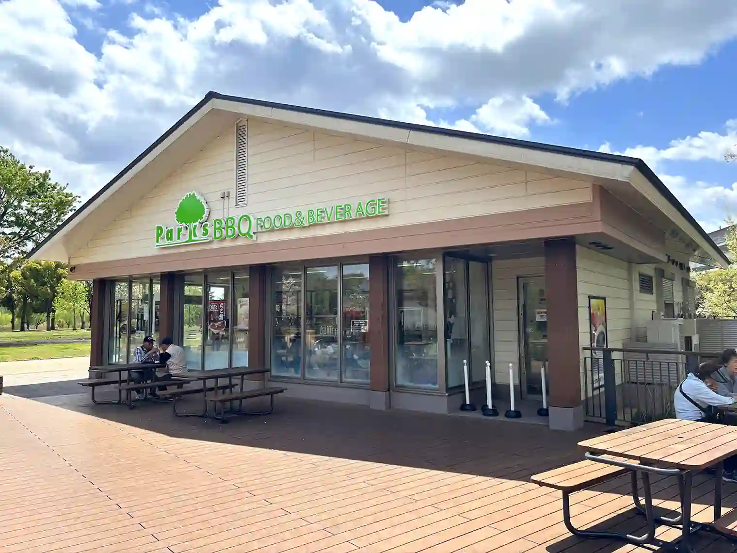 バーベキュー広場の売店（C地区）