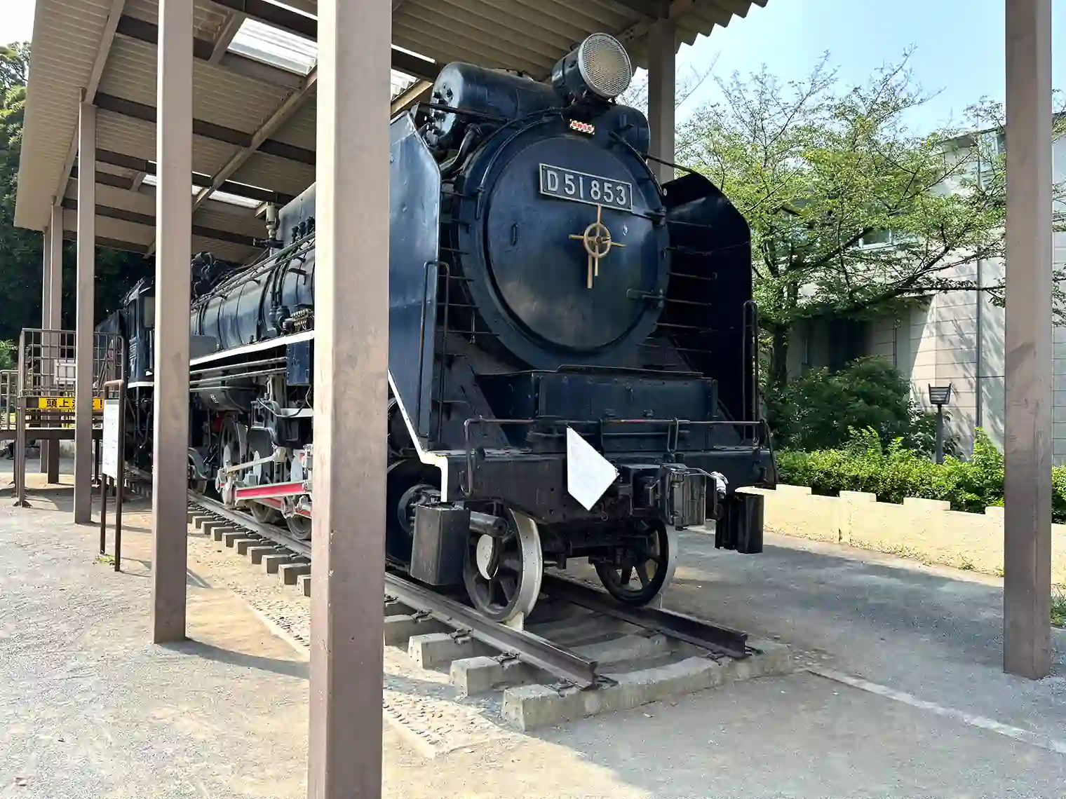 蒸気機関車D51853（遊具広場）