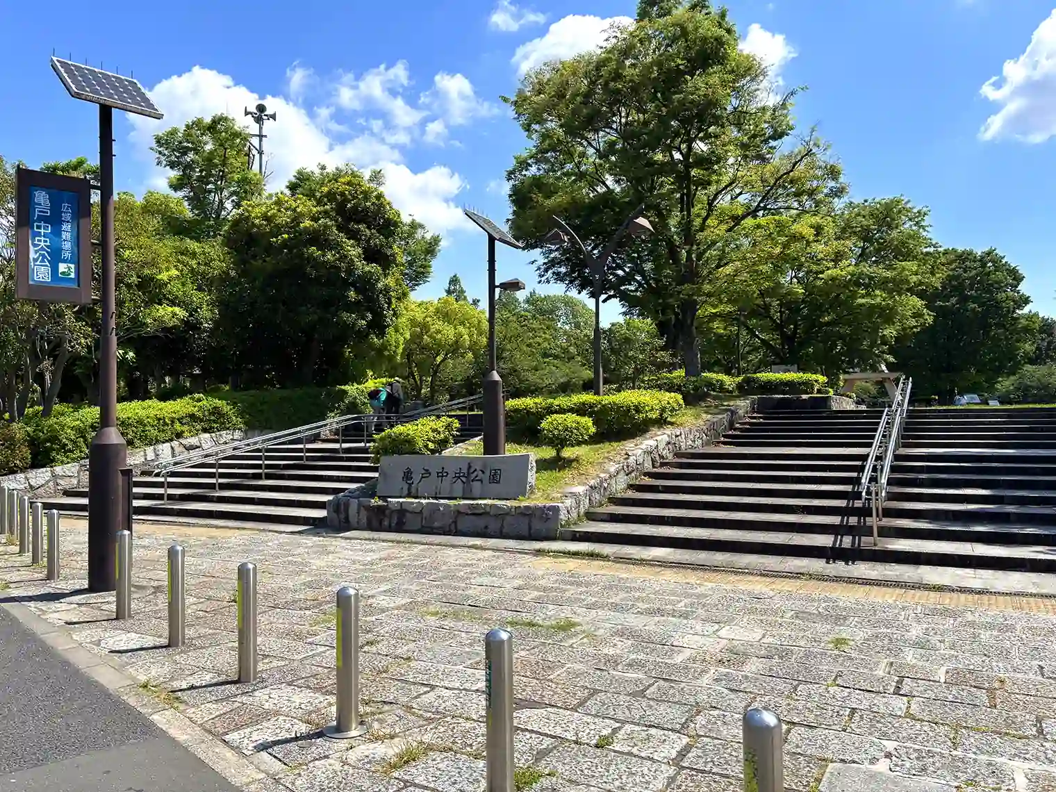 公園入口（A地区）