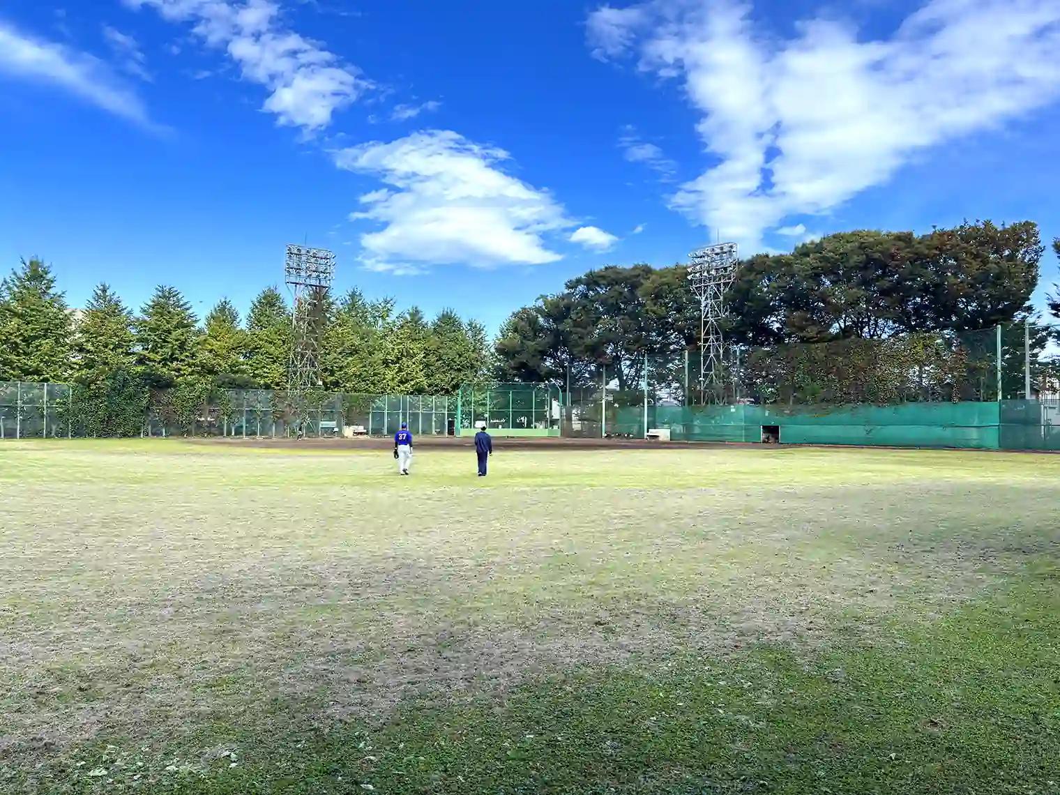 A地区野球場
