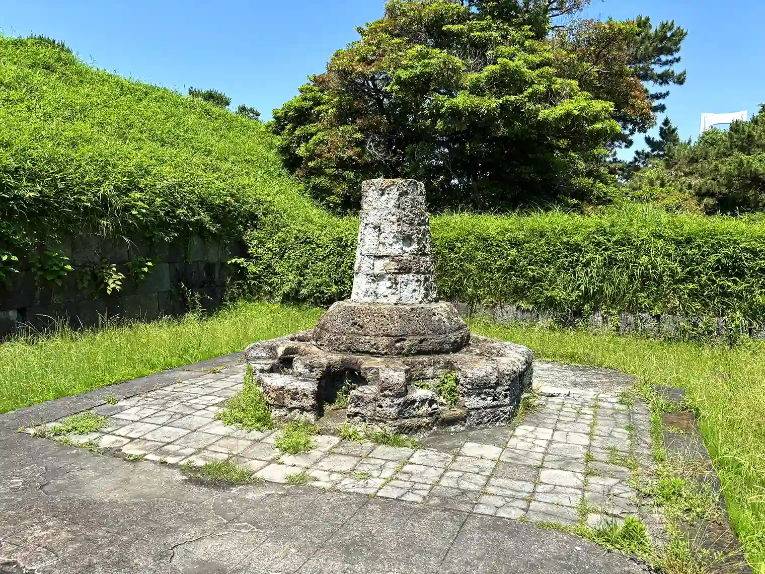 かまど跡（台場公園）