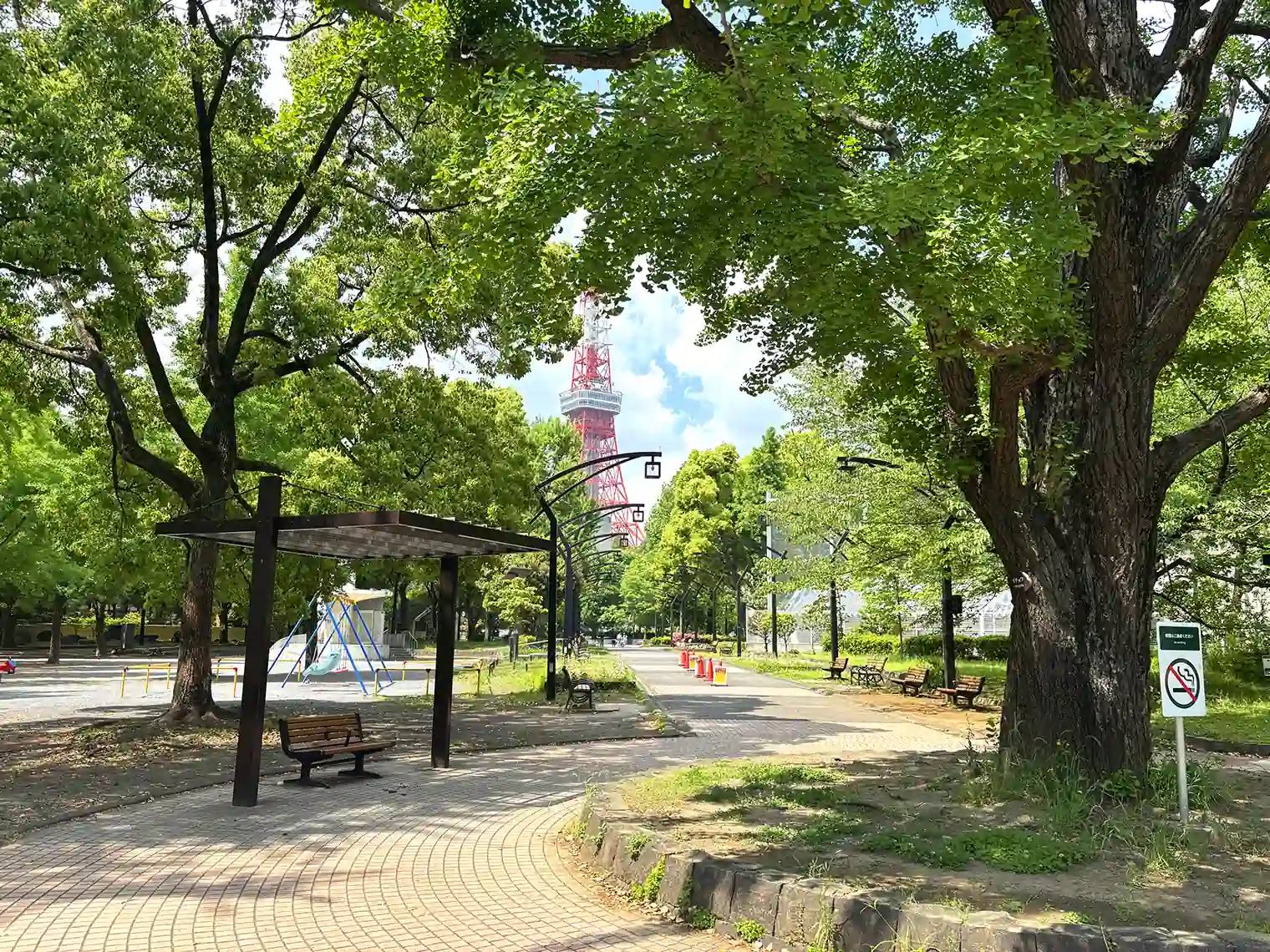 遊歩道（4号地）