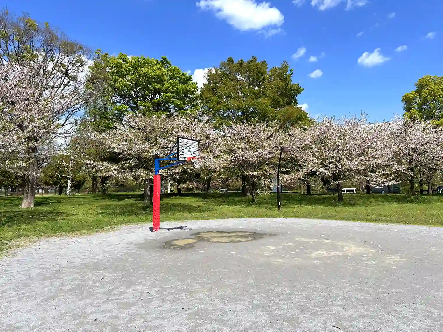 バスケットゴール（A地区）