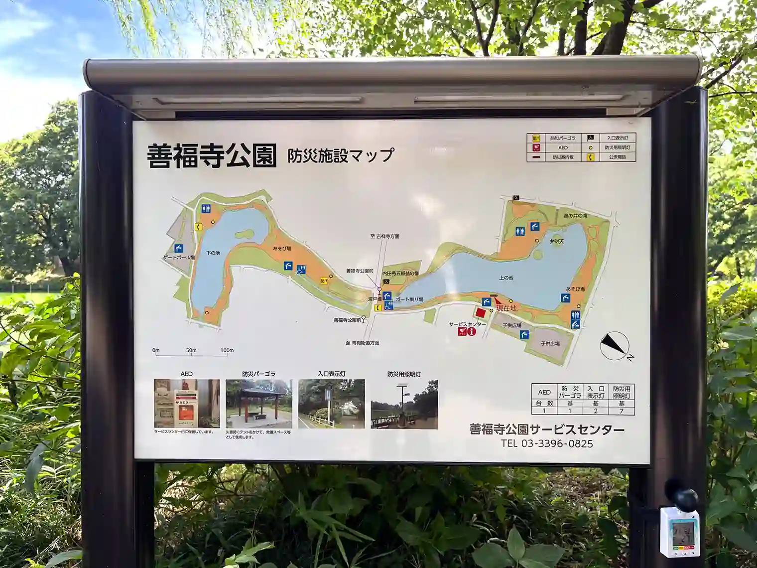 善福寺公園マップ