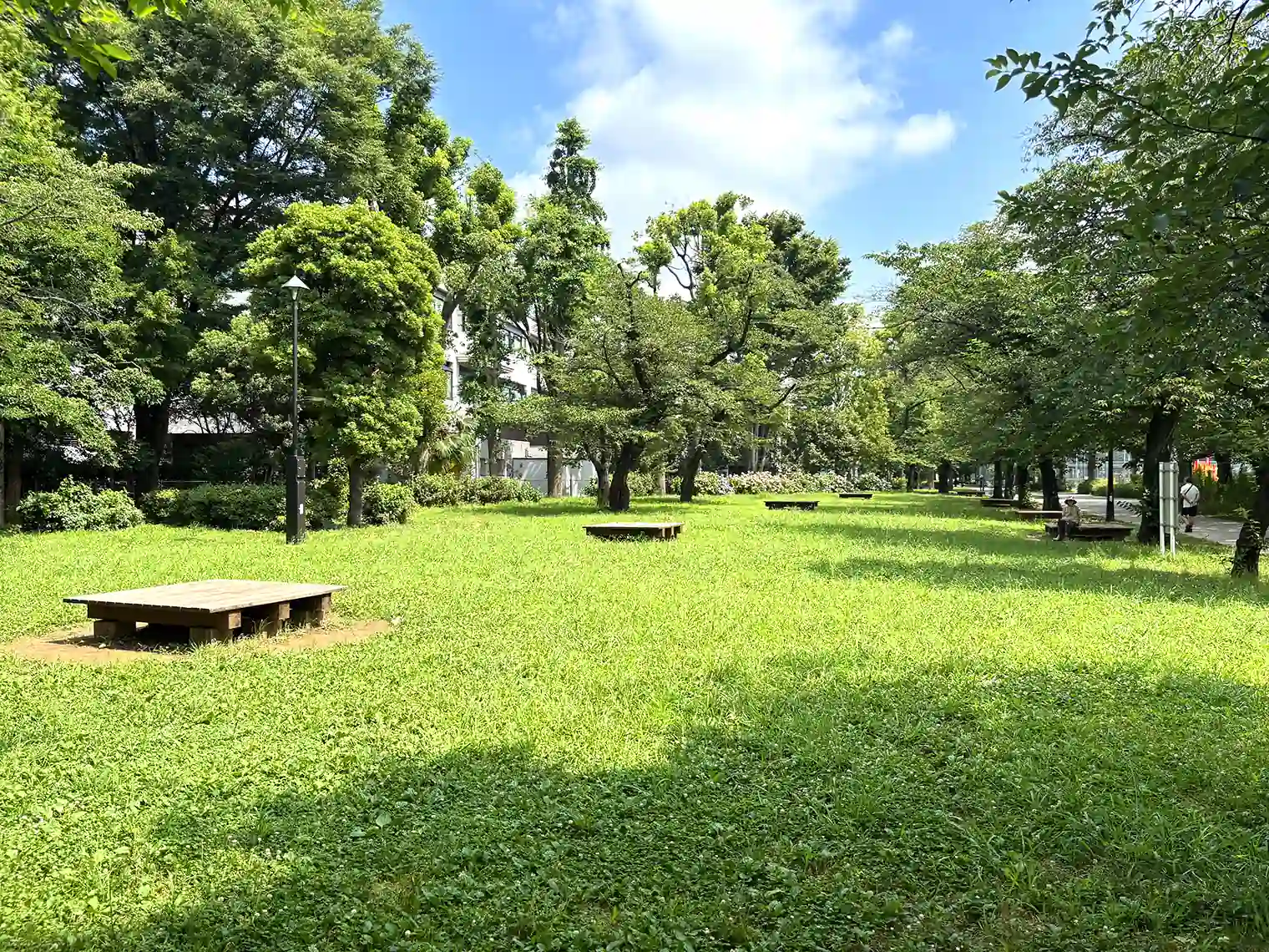 芝生広場