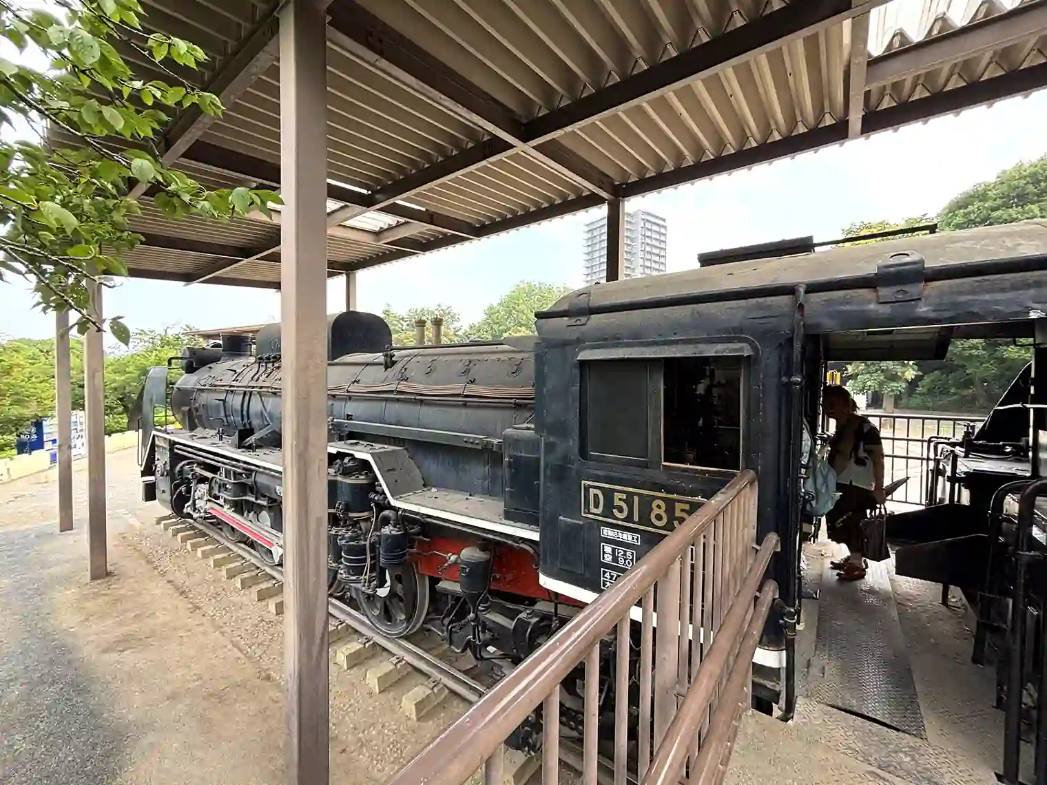 蒸気機関車D51853（遊具広場）
